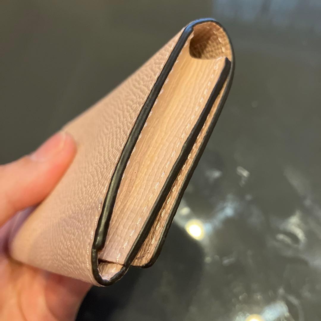 BONAVENTURA ピンク レザー 名刺入れ