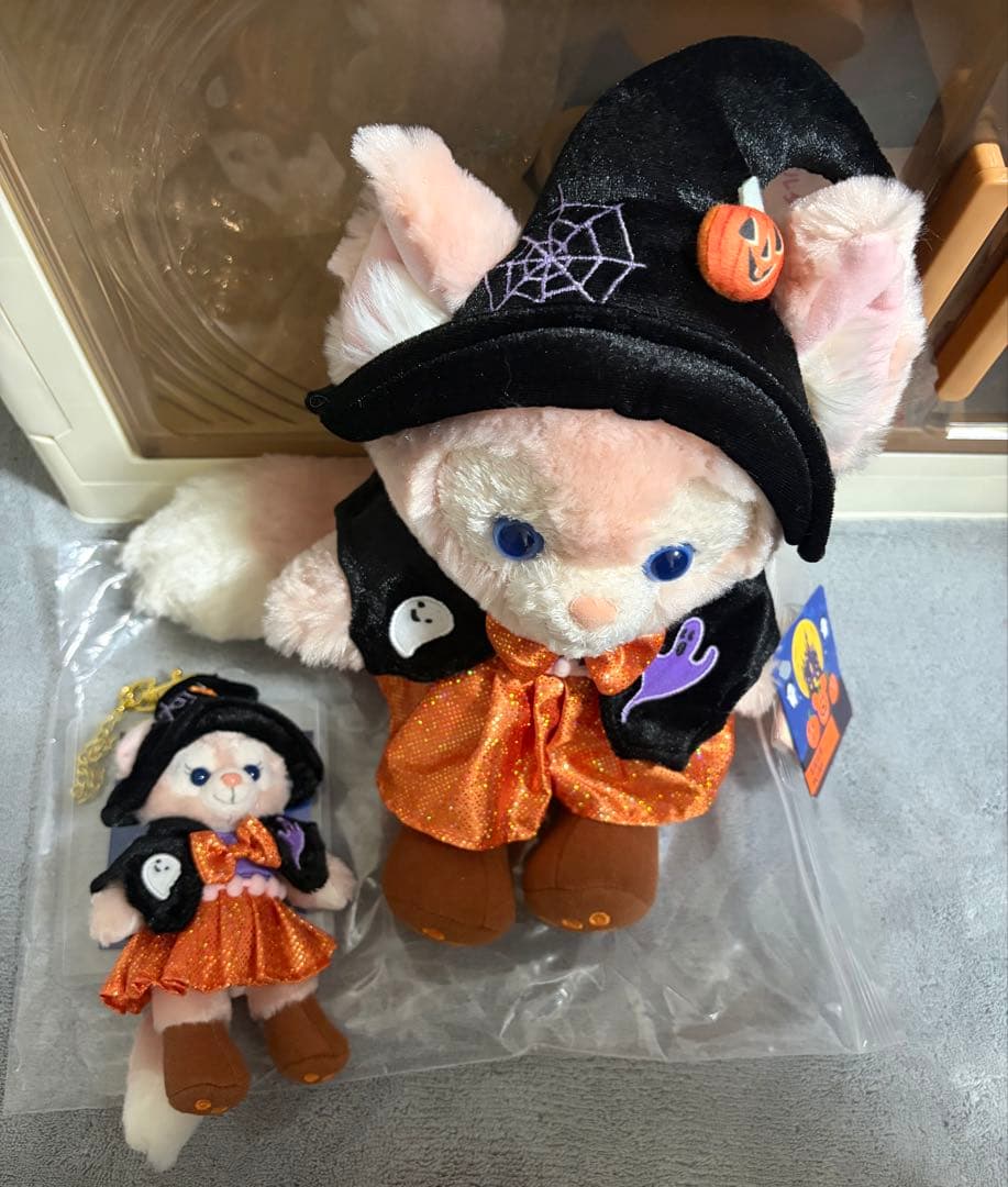 Disneyリーナベル ハロウィン　ぬいぐるみ　上海ディズニー 2セット