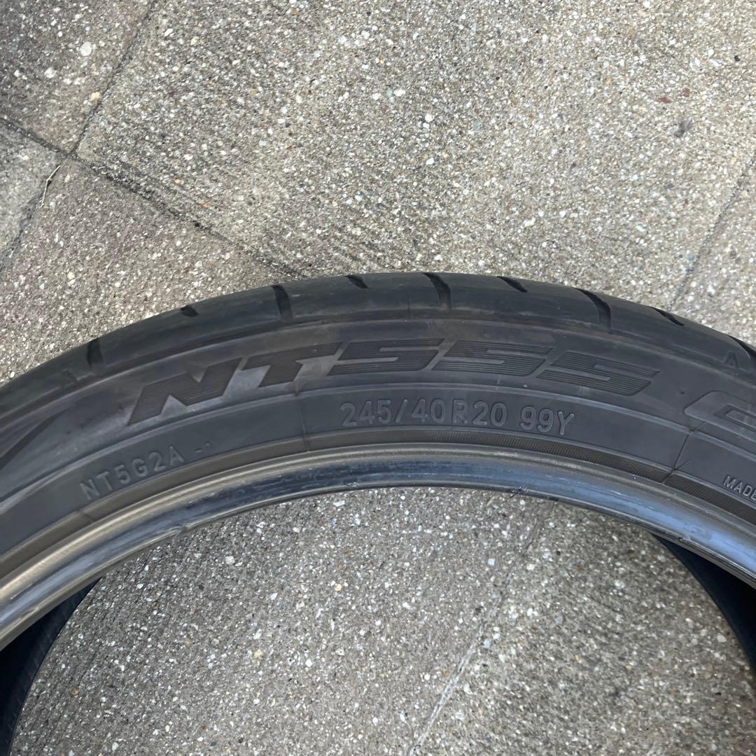 20インチ サマータイヤ NITTO NT555
