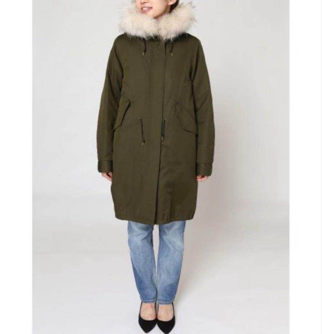 【未使用品】SALE‼️ IENA　定価47,300円　モッズコート　カーキ　M