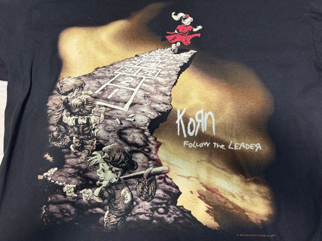 90s後半 KORN giant Follow The Leader tシャツ