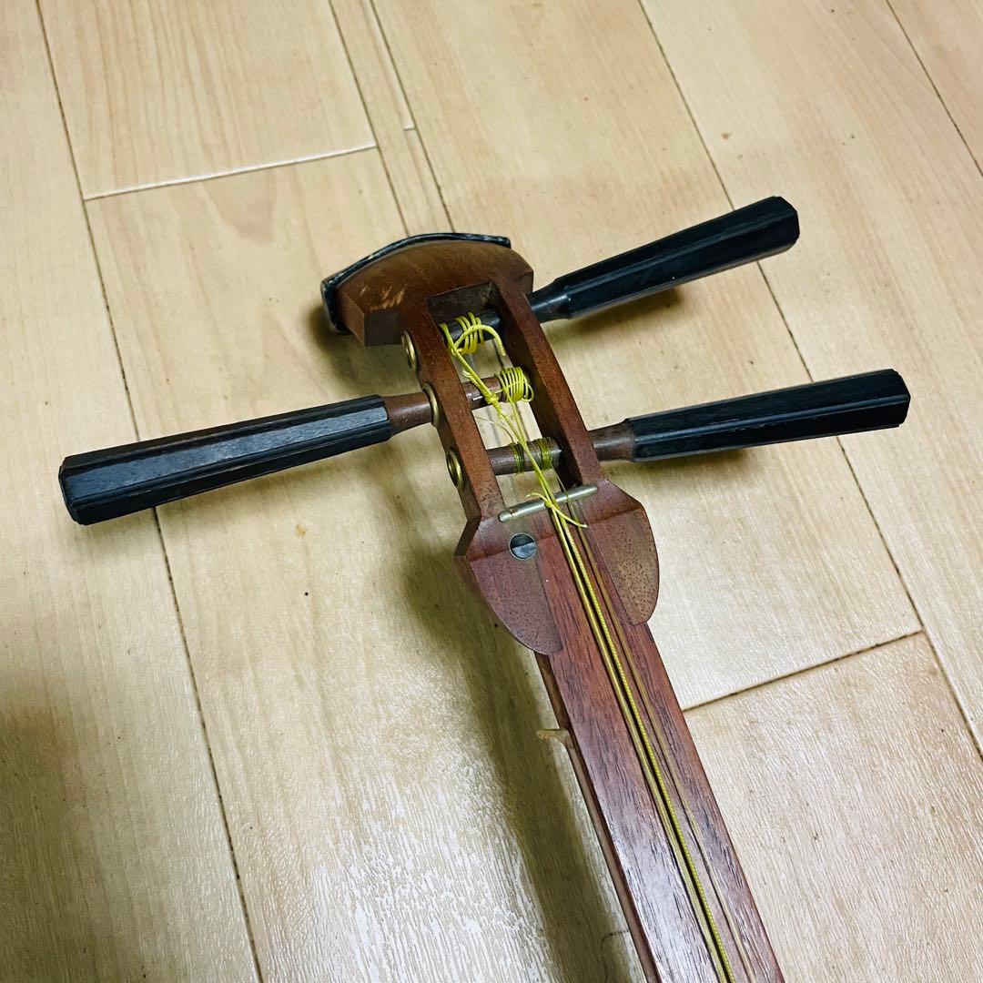 三味線　ハードケース付　現状品