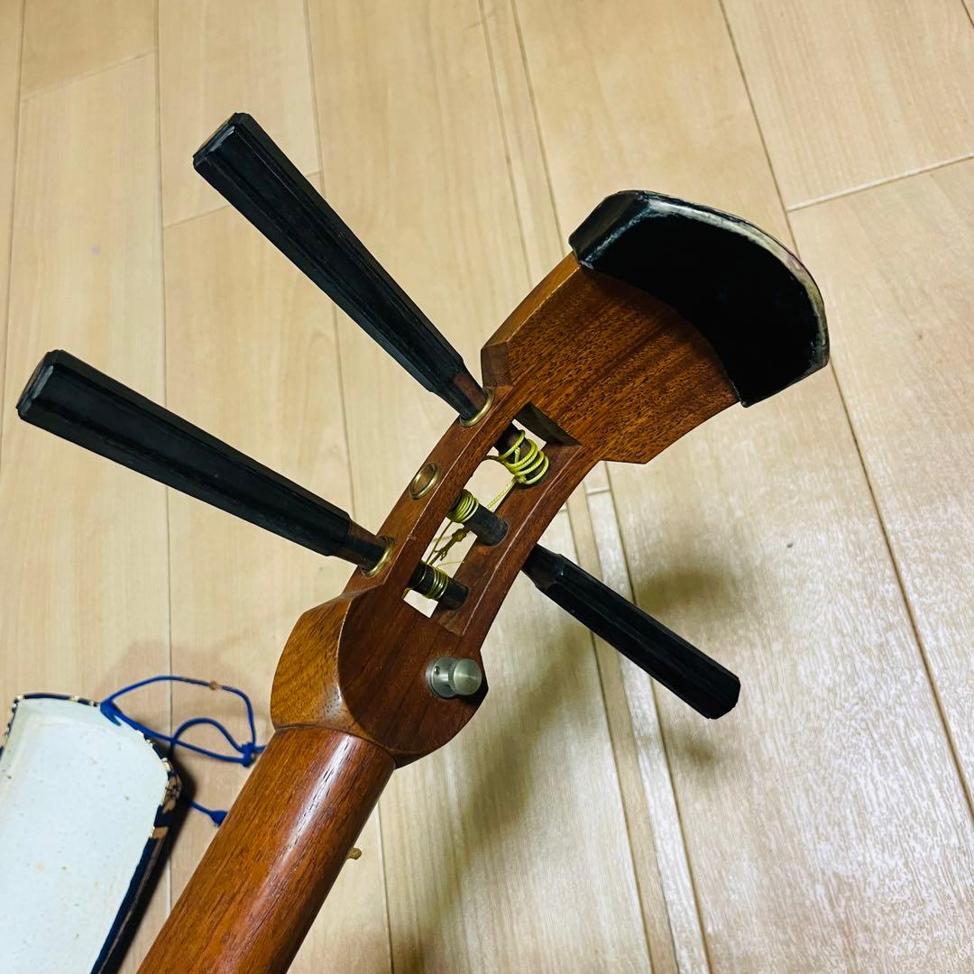 三味線　ハードケース付　現状品