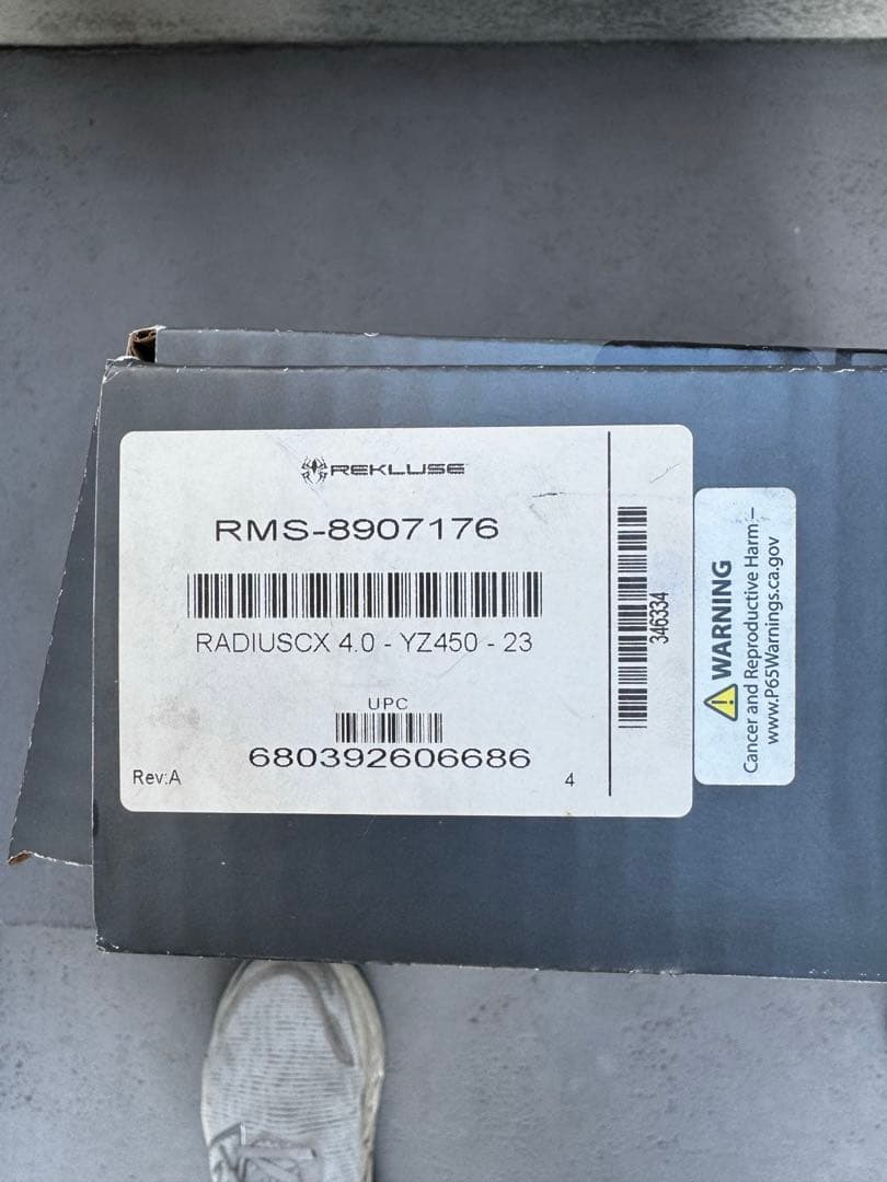 【okimotoさん専用】Radiuscx4.0 Yamaha yz 450fx