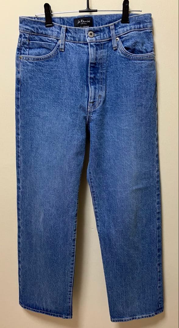 【まゆげじ】SLOBE IENA LE DENIM ストレートデニムパンツ