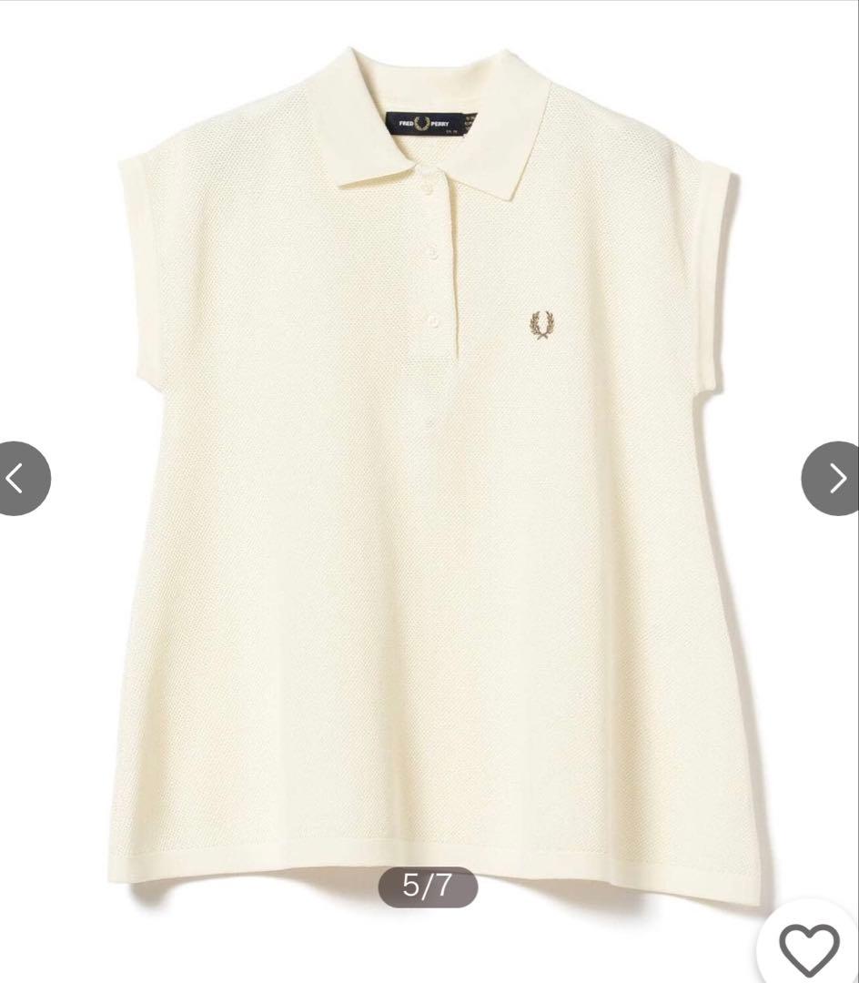 FRED PERRY×Ray BEAMS 別注ノースリーブ ポロシャツ