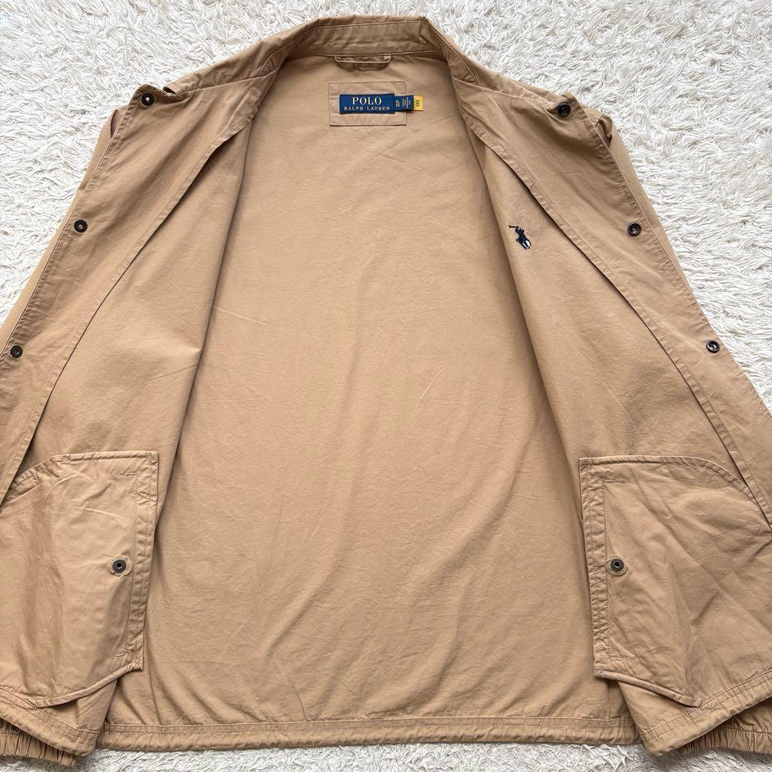 ★希少 XLサイズ★ ポロ ラルフローレン コーチジャケット 現行品 ベージュ