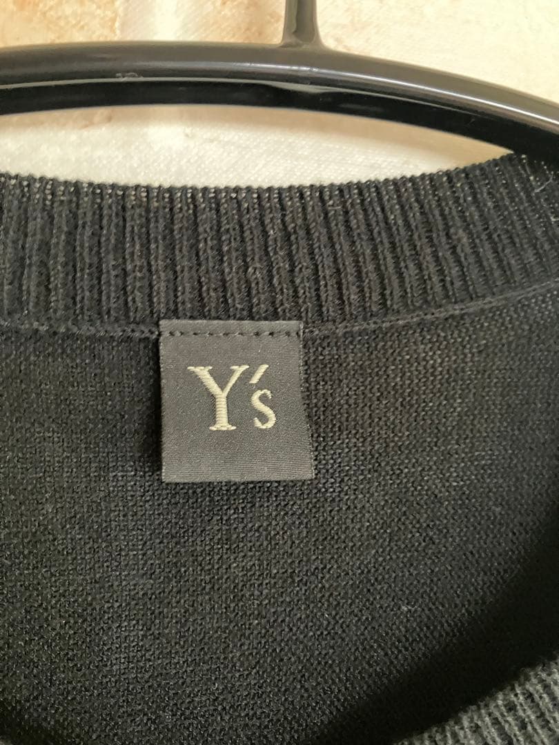 Y's ワイズ ヨウジヤマモト カーディガン 七分袖 フリンジ