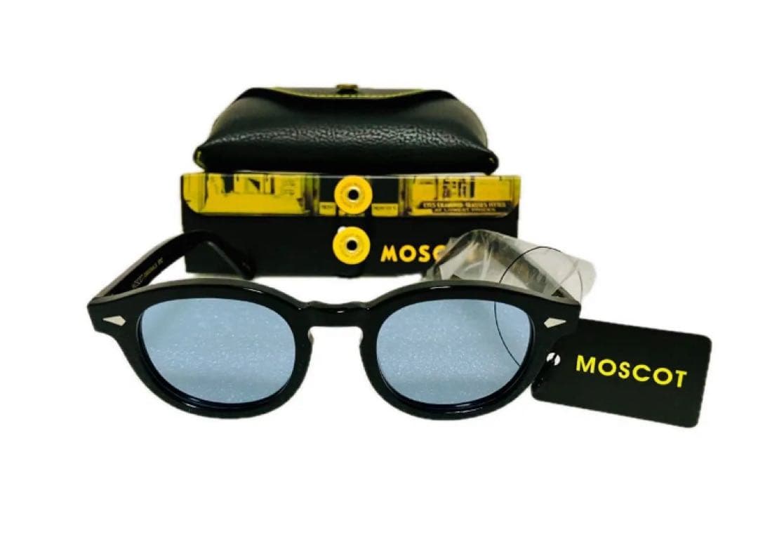 MOSCOT LEMTOSH 44 サングラス 偏光 ブルーレンズ 新品未使用