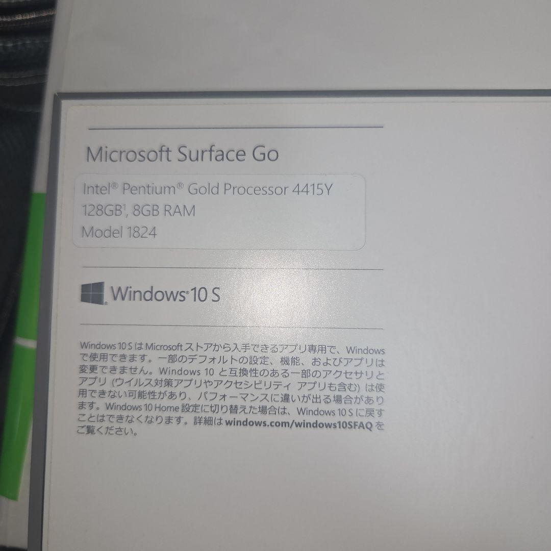 Windowsタブレット本体 Microsoft Surface Go 128GB 8GB RAM