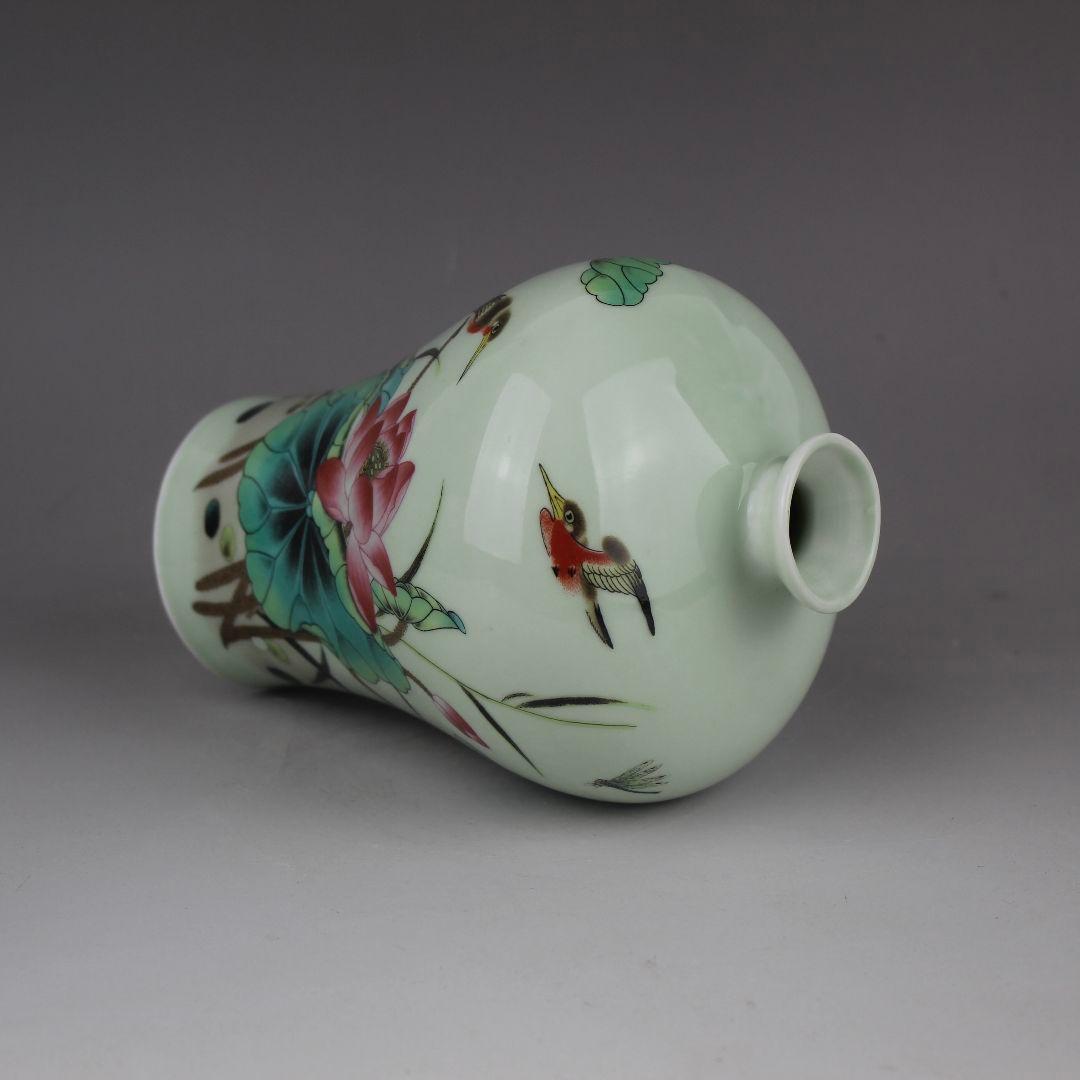 中国美術　花瓶　陶磁器  装飾品 工芸品美術品 置物