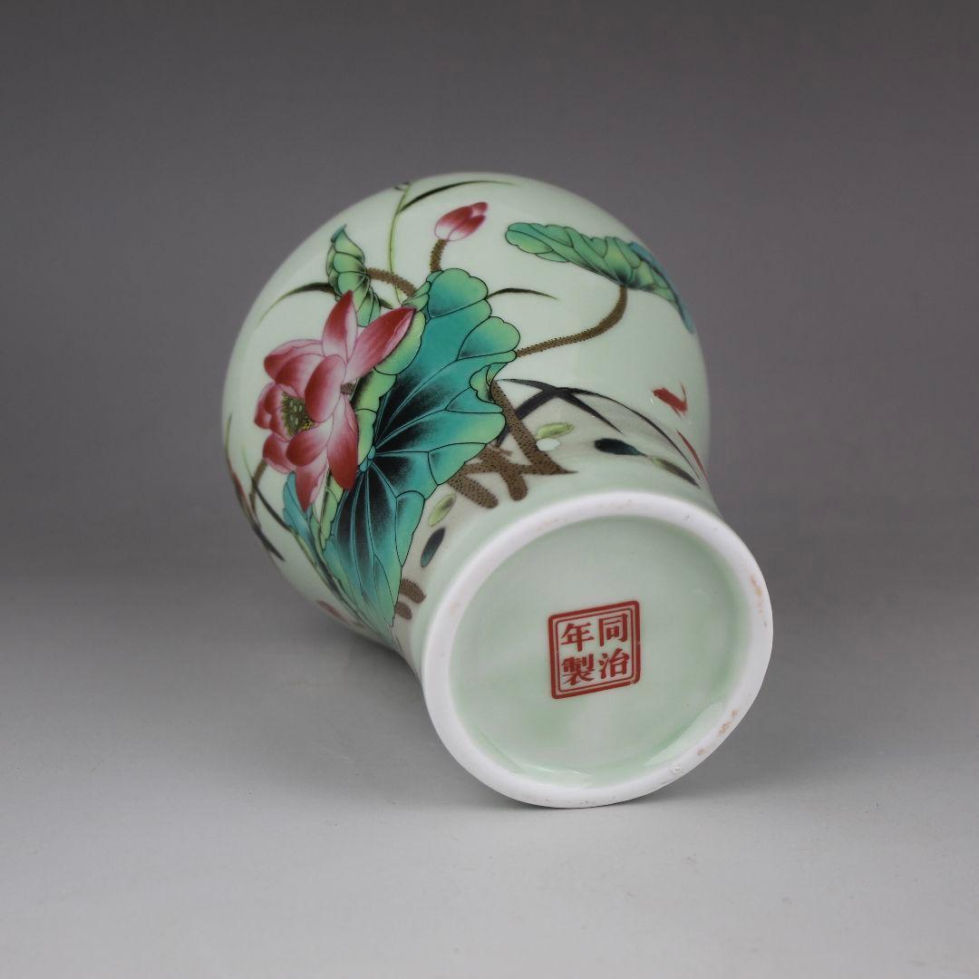 中国美術　花瓶　陶磁器  装飾品 工芸品美術品 置物
