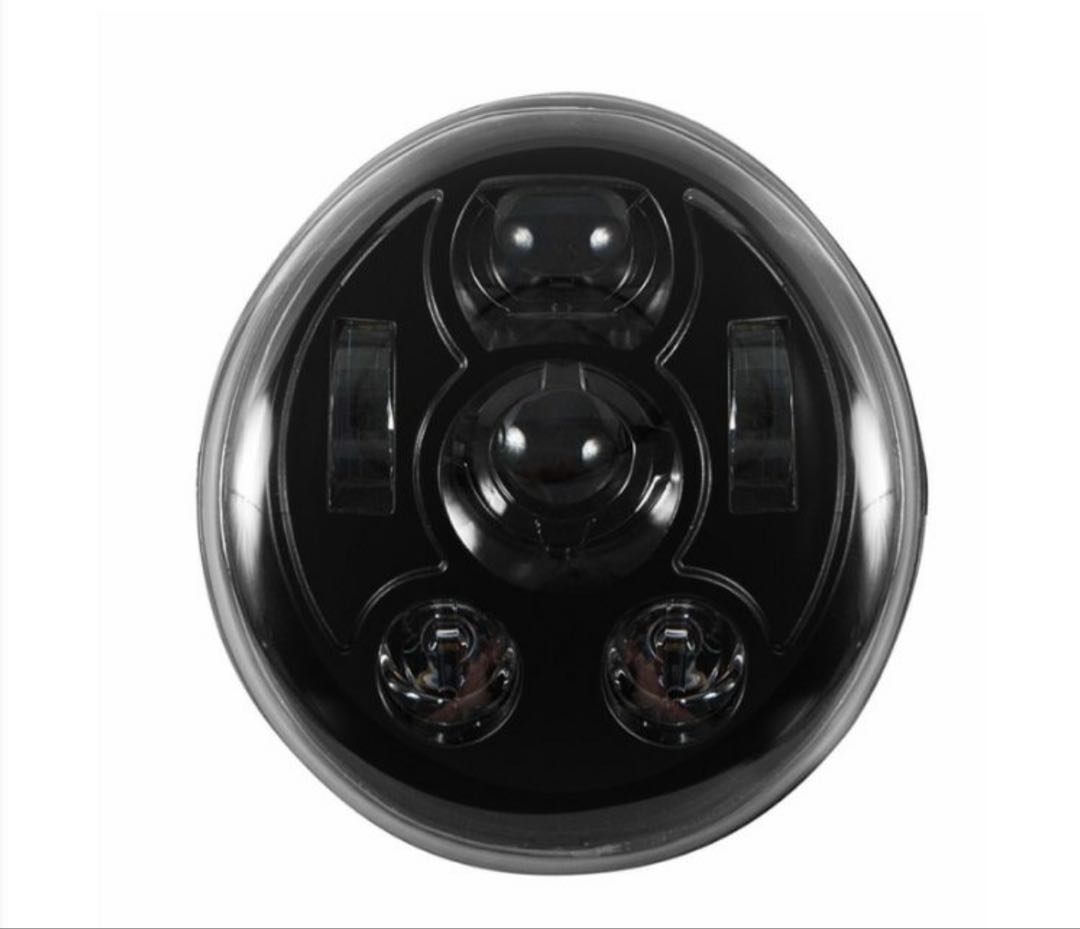 極美品 HOGWORKZ製 ハーレー LED ヘッドライト