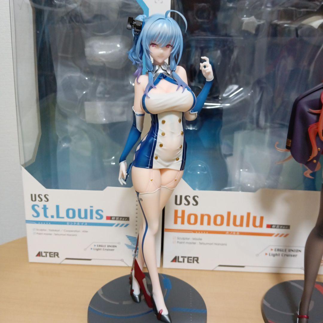 アズールレーン セントルイス ホノルル フィギュア