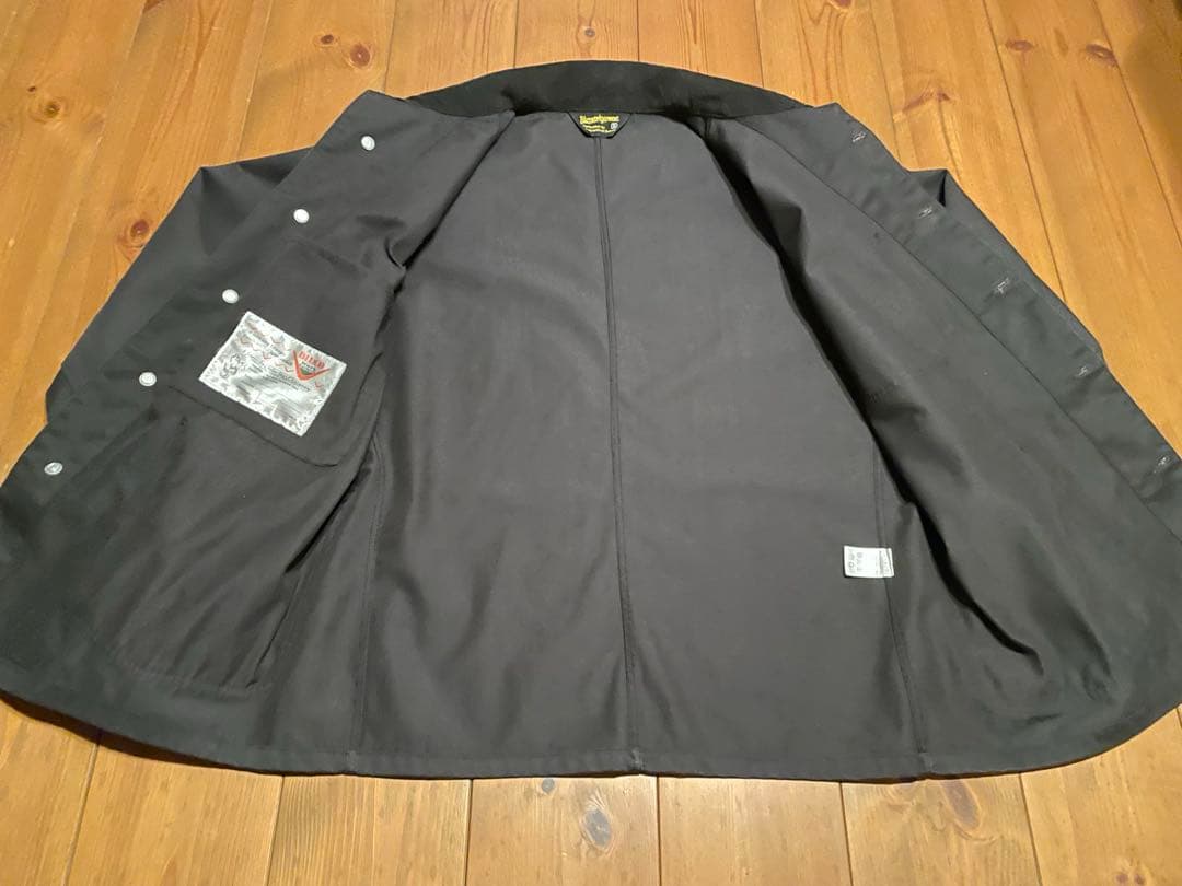 BLUCO　ブルコ　カバーオール　 カラー　BLACK