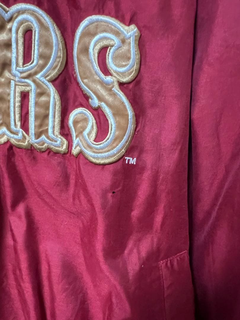 vintage 49ers Reebok ウォームアップウェア 赤