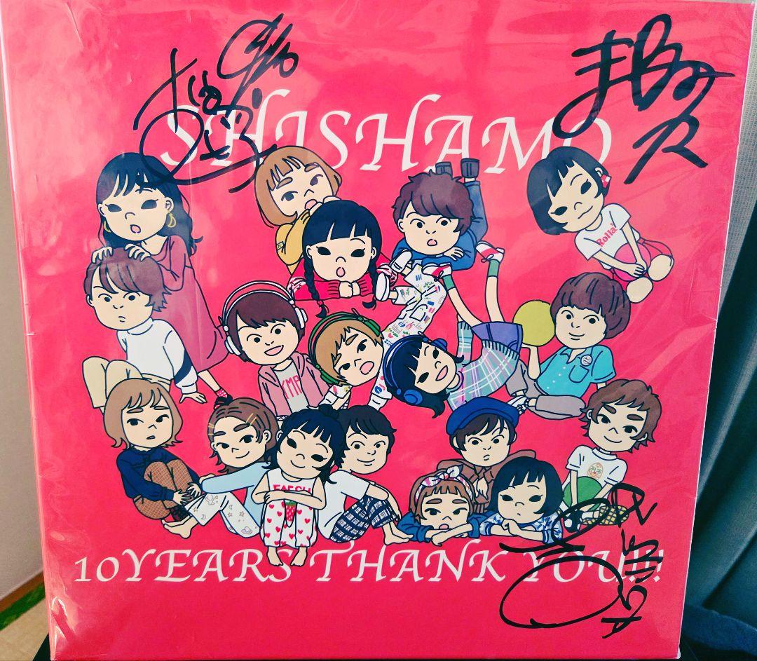 サイン入り!shishamo 限定アナログbox !10周年　極美品!
