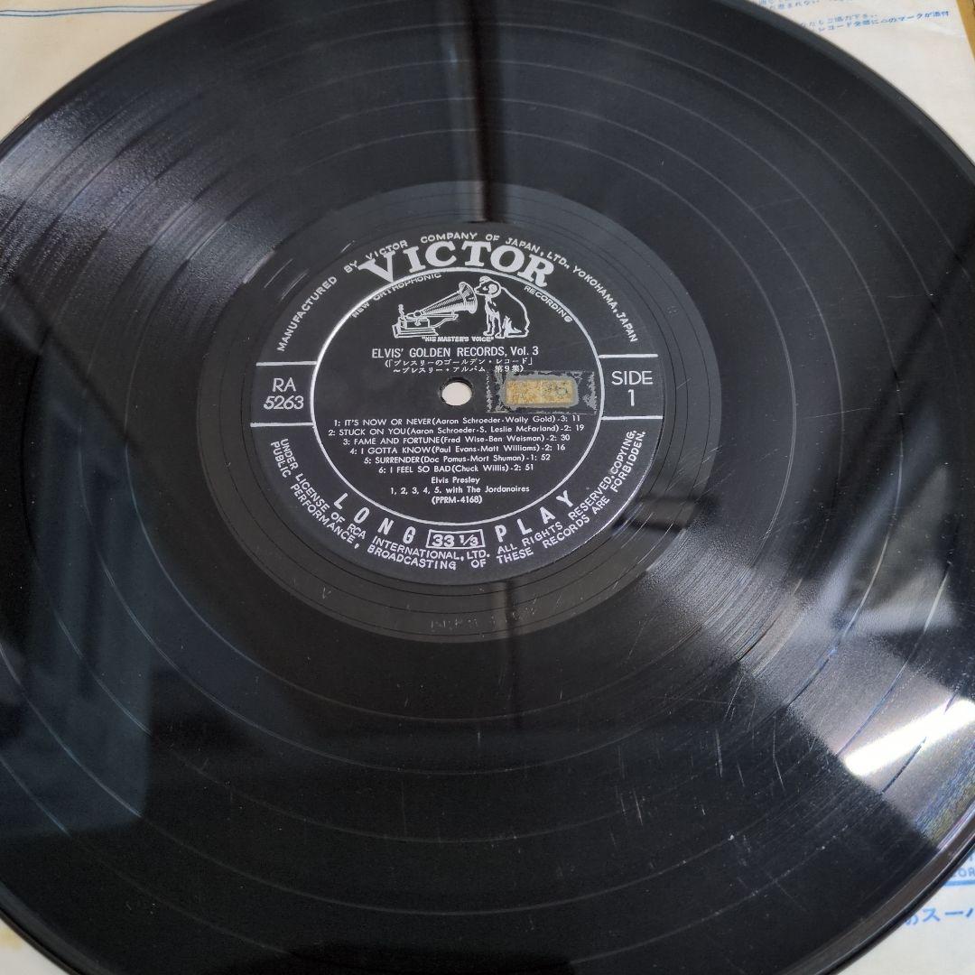 洋楽 ELVIS PRESLEY/GOLDEN RECORDS VOL. 3