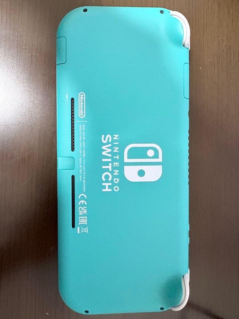 Switch lite ターコイズ　充電コード付き　2023年製
