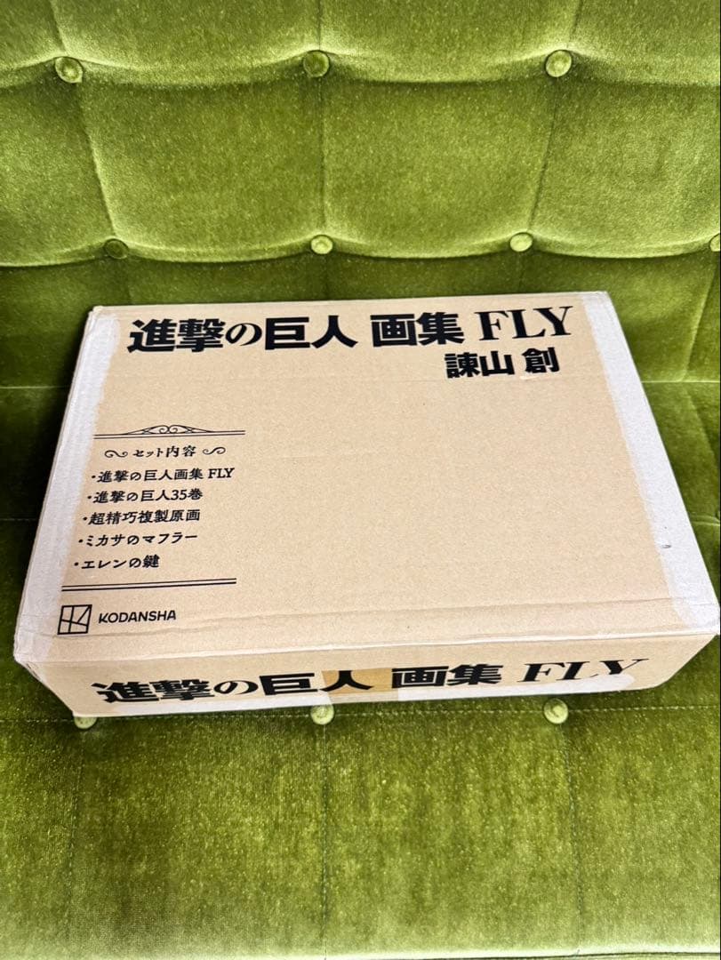 進撃の巨人　画集　FLY セット　美品　35巻のみ無し