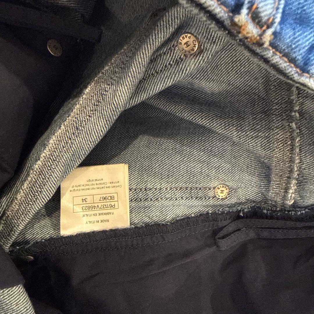CHANEL デニムジーンズ サイズ34