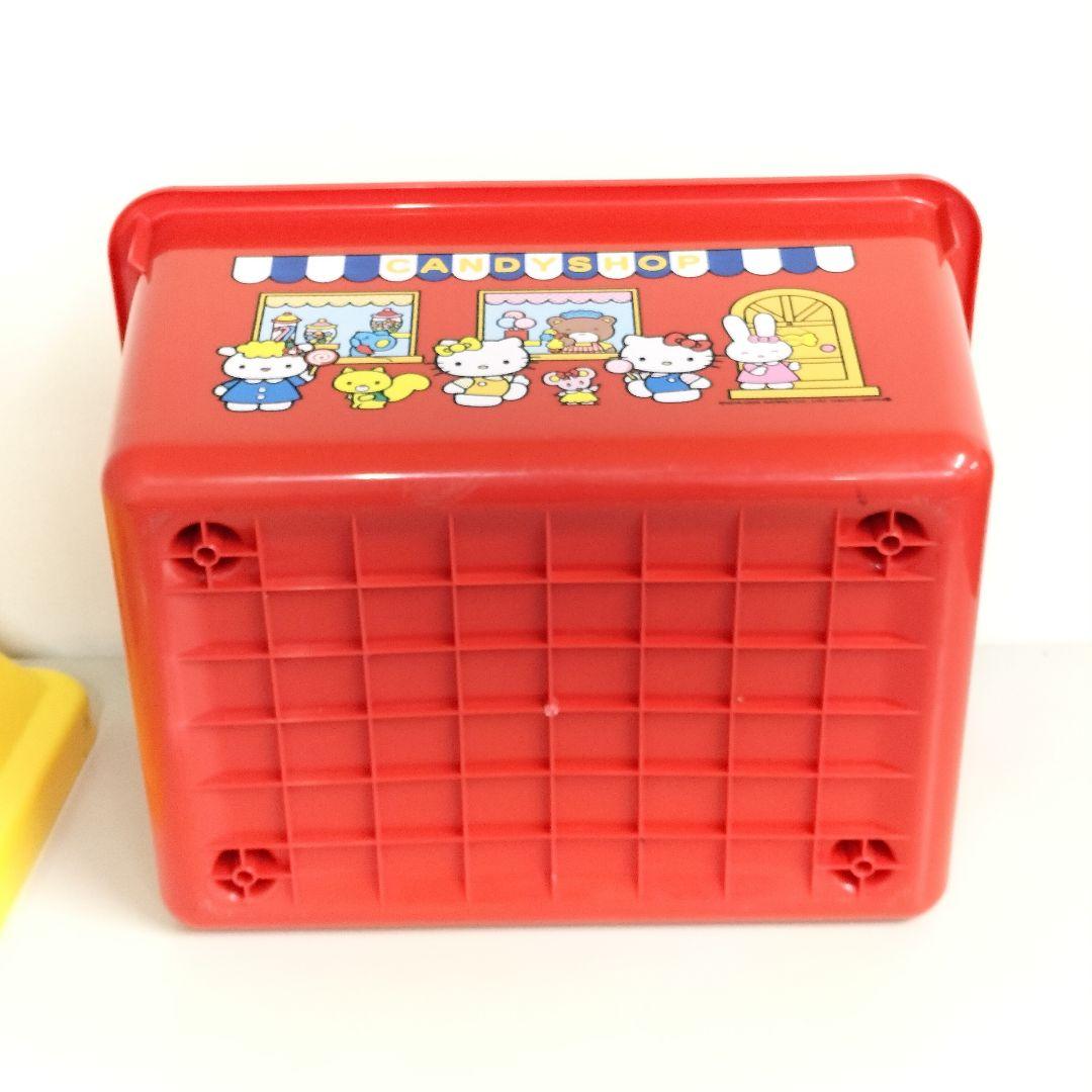 レトロ ハローキティ キャンディショップ 収納ボックス おもちゃ箱
