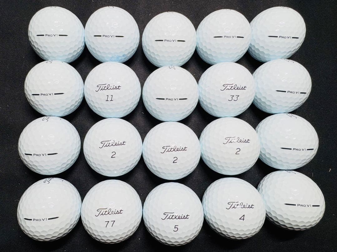 最新 タイトリストPRO V1 2025年モデル 20個
