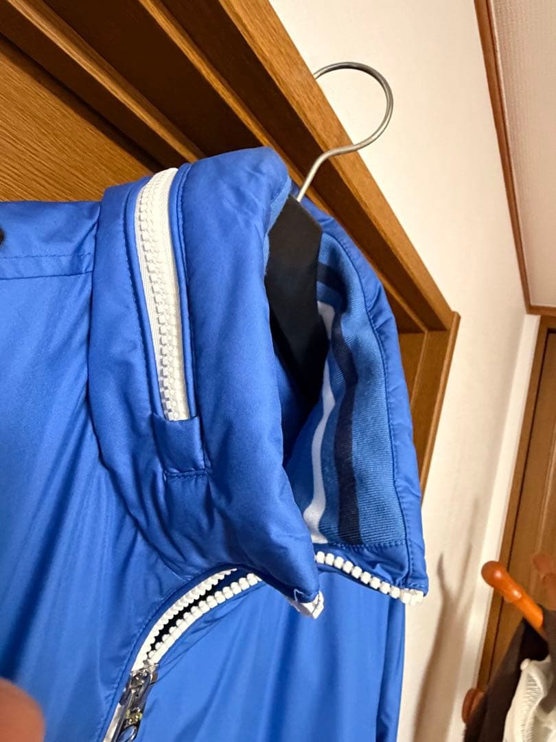 ブルックスブラザーズ　　青色ブルゾン ジッパー付き