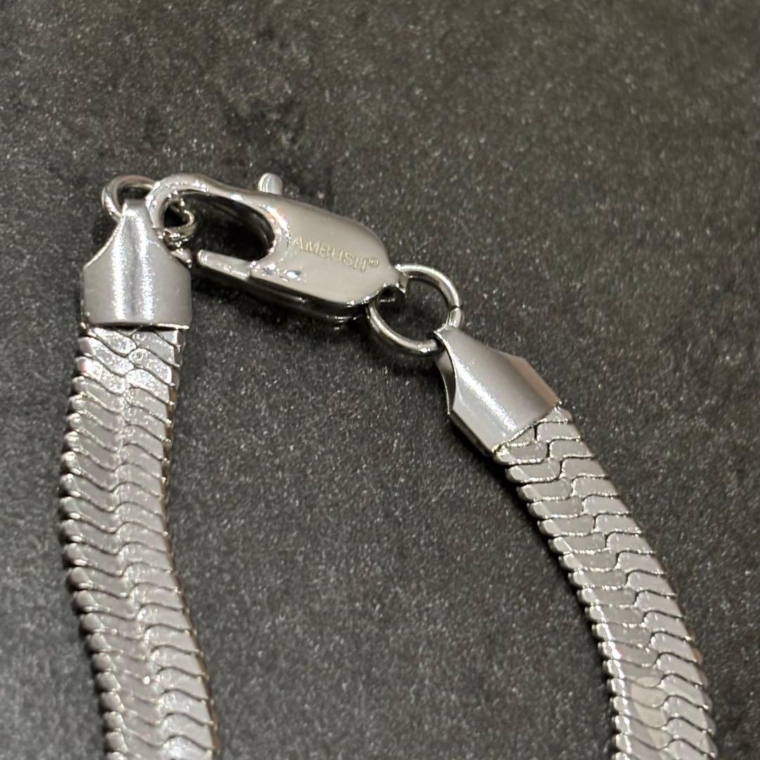 美品　NIKE×AMBUSH ネックレス　コラボ　シルバー　ヘンリーボーン