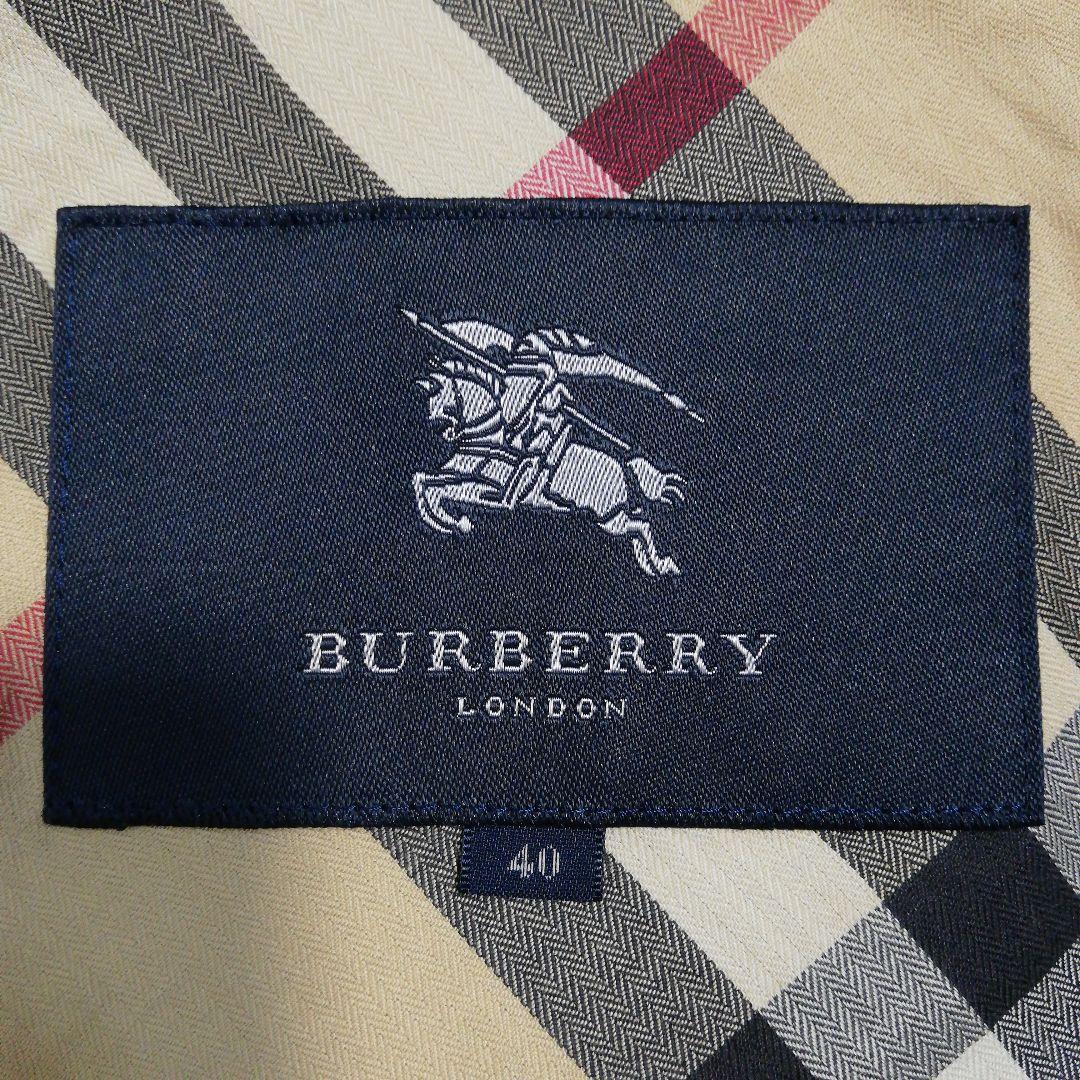 BURBERRY スプリングコート トレンチコート グリーン 緑色 バーバリー