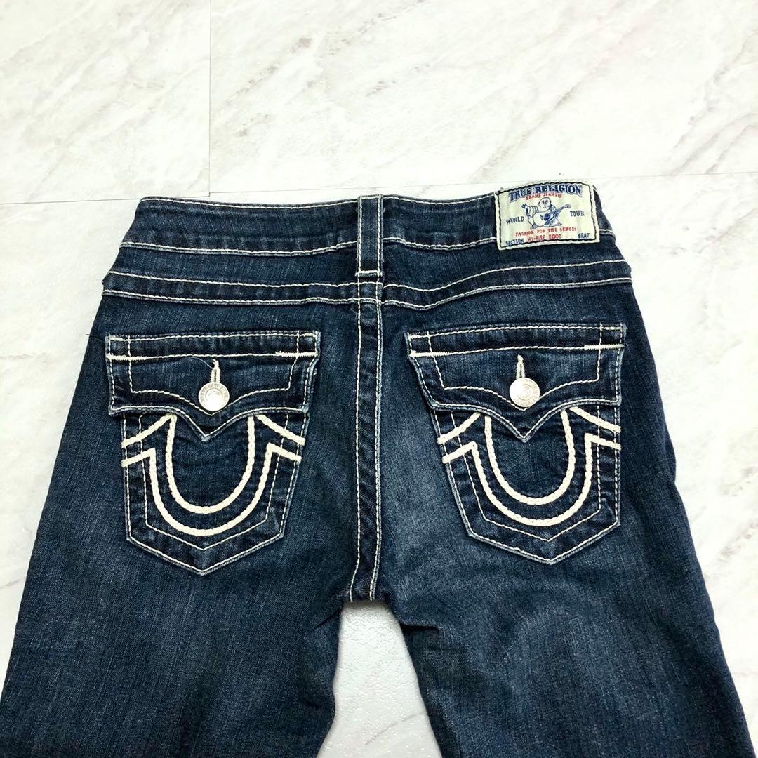 【美品】トゥルー レリジョン デニム HI-RISE BOOT フレア 25