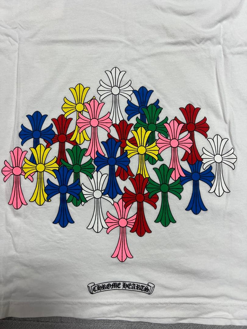 クロムハーツ マルチカラー Tシャツ XXL 着用1度のみ❣️