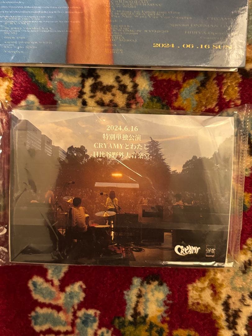 Blu-ray「『CRYAMYとわたし』-日比谷野外大音楽堂-」