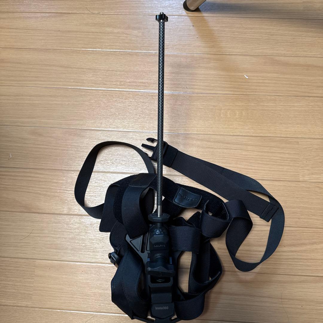 Insta360 360度カメラ用　三人称視点バックパックマウント