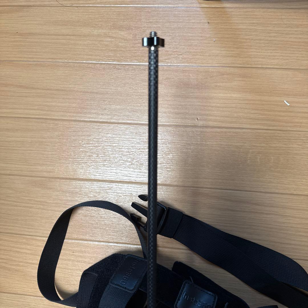 Insta360 360度カメラ用　三人称視点バックパックマウント