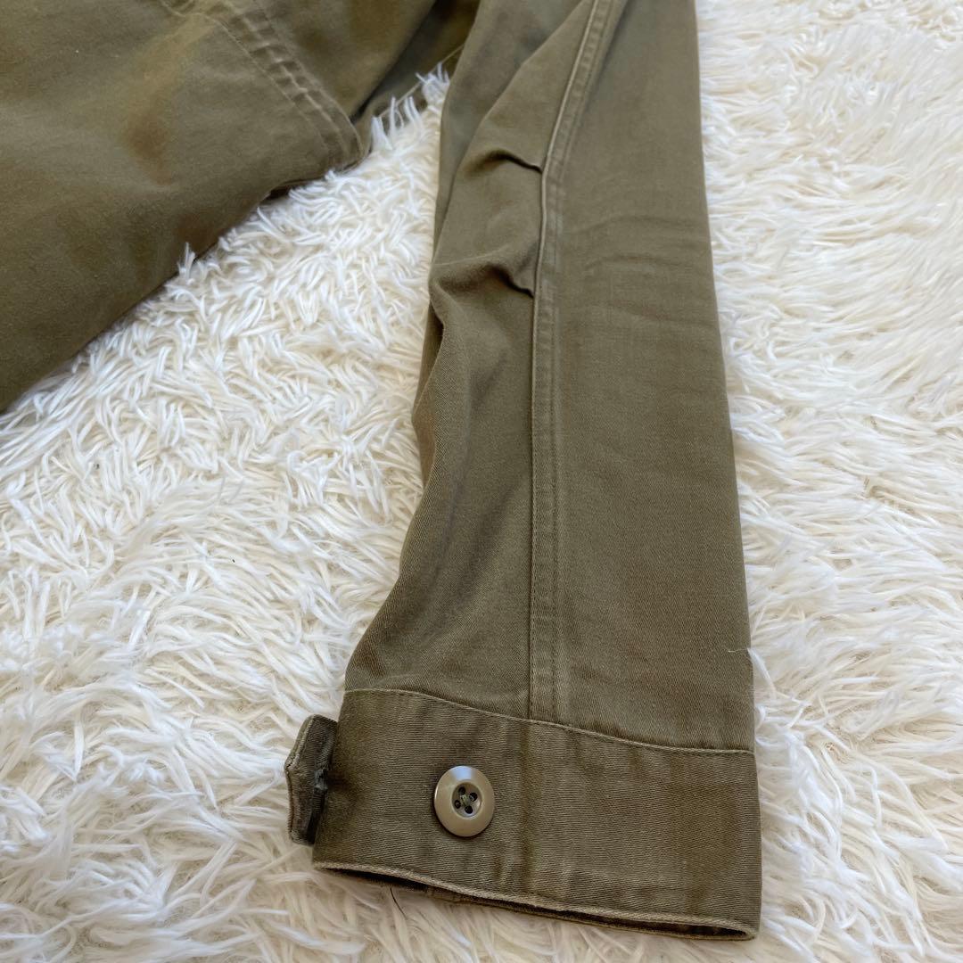 FRED PERRY カーキ インナー ロゴ ファー 3way モッズコート