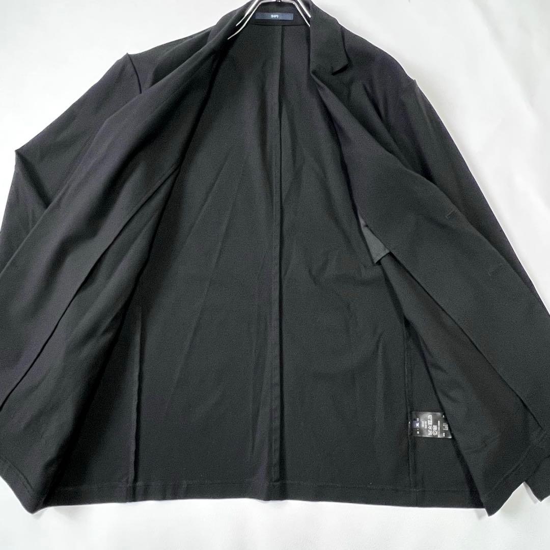 専用　　　XL/近年✨シップス カルゼ生地ストレッチテーラードジャケット 黒