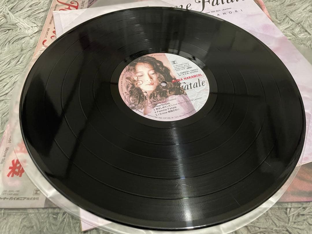 中森明菜 Femme Fatale LP
