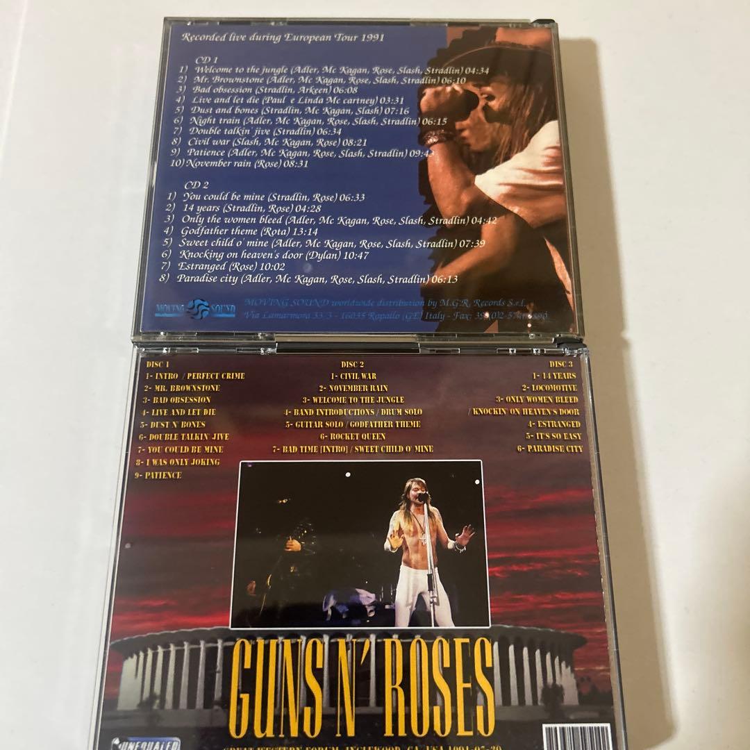 Guns N' Roses ライブCDセット