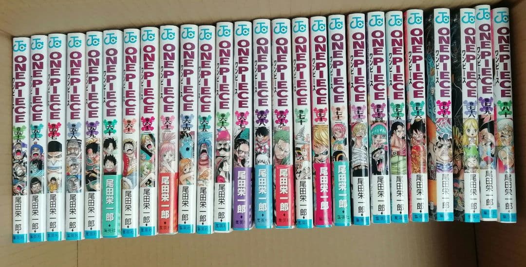 ワンピース　(１～８０巻)と１０４巻