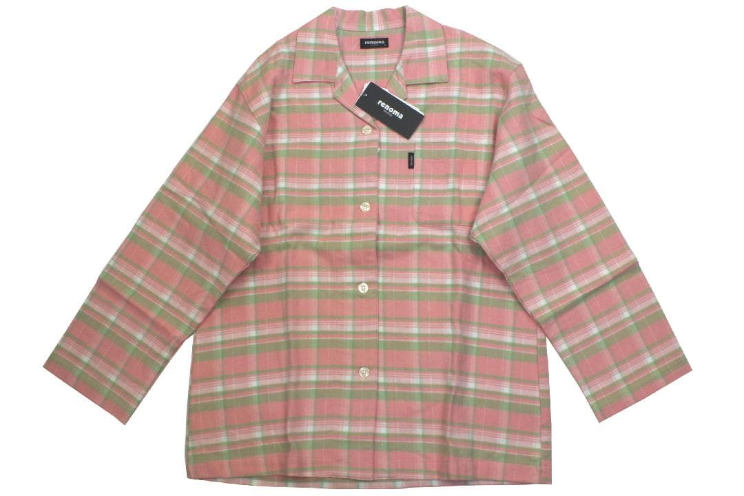 【新品】レノマ renoma PARIS 秋冬物厚手ネル地パジャマ（M）№A99