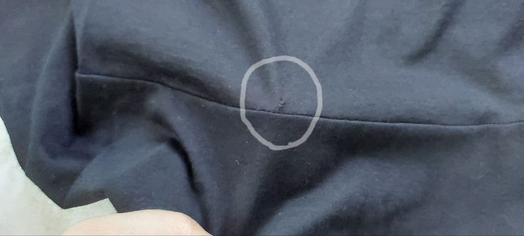CHANEL　シャネル　スポーツライン　Tシャツ　黒　裾フリル　Size42
