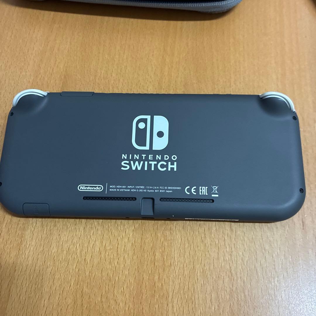 Nintendo Switch Lite グレー 本体 + ケース