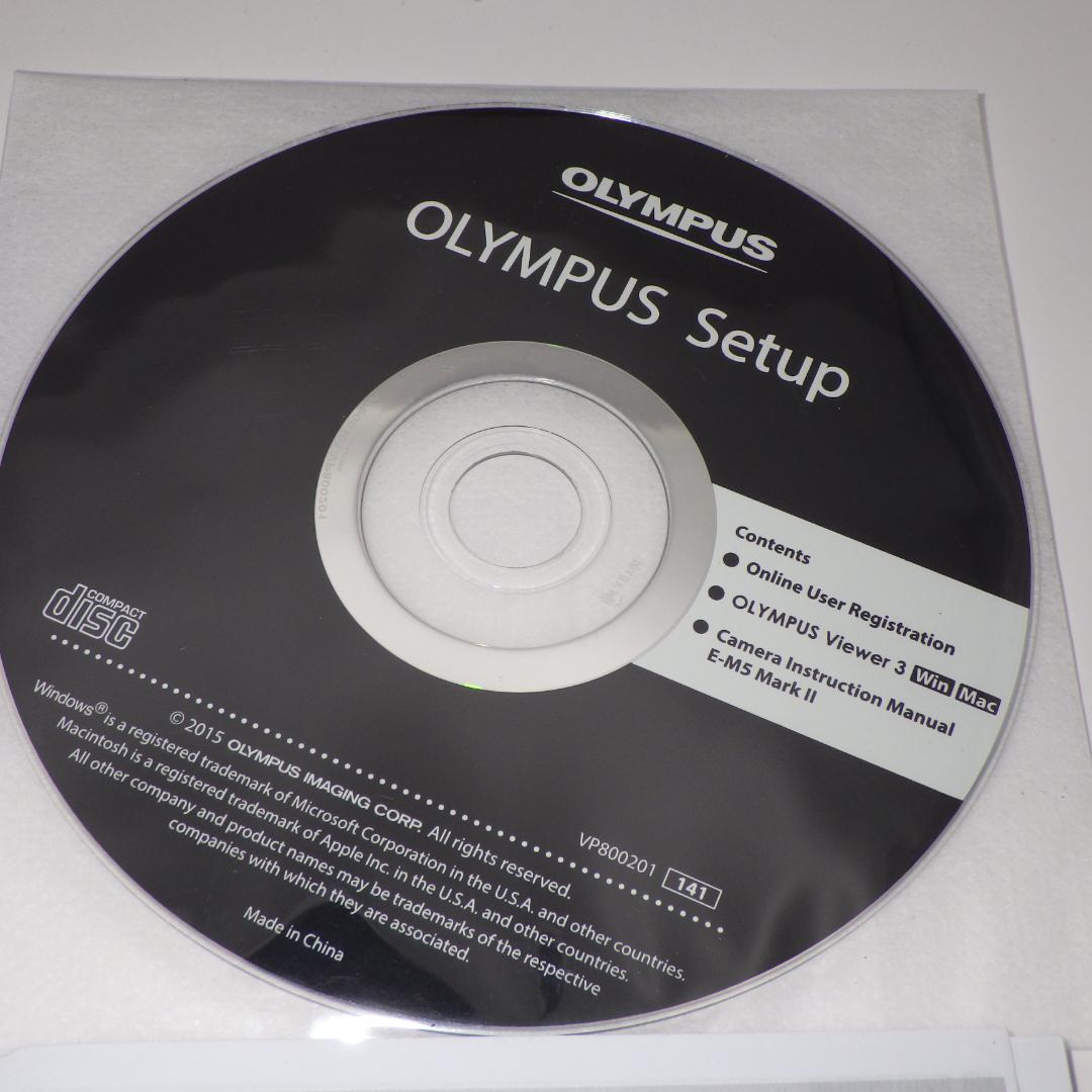 OLYMPUS E-M5 Mark II 取扱説明書 中古品 F2643