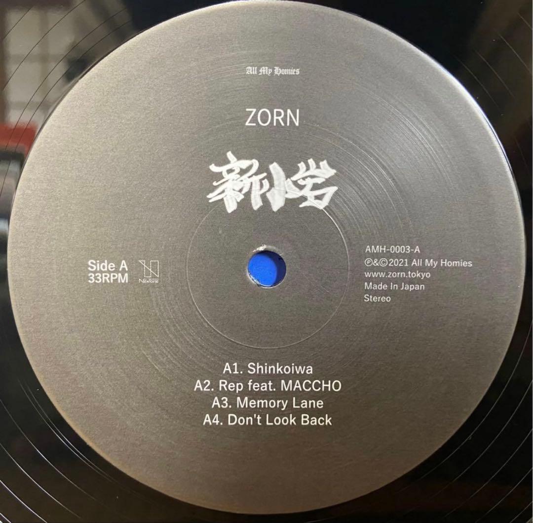 【2LPレコード】ZORN / 新小岩