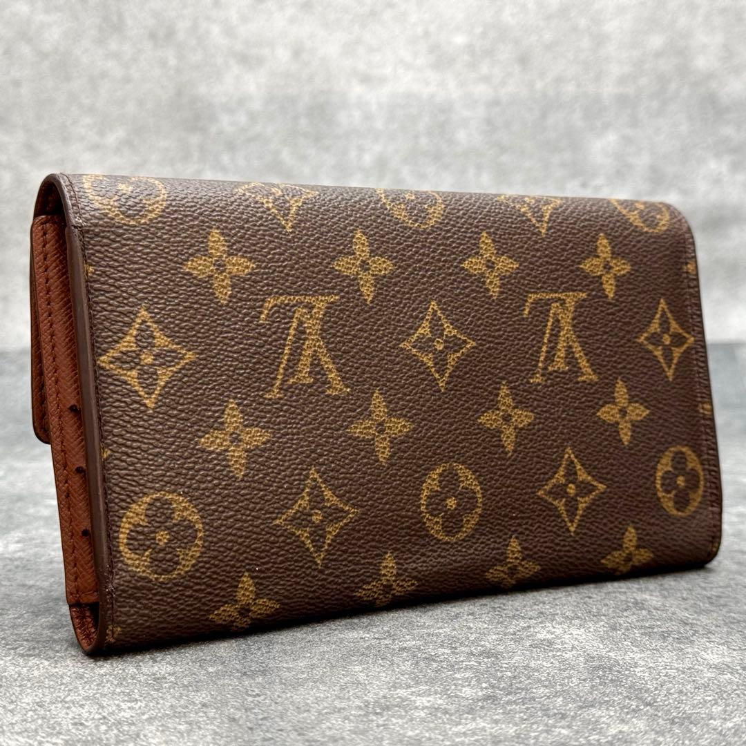 【極美品】ルイヴィトン　インターナショナル　三つ折り財布　長財布　wallet