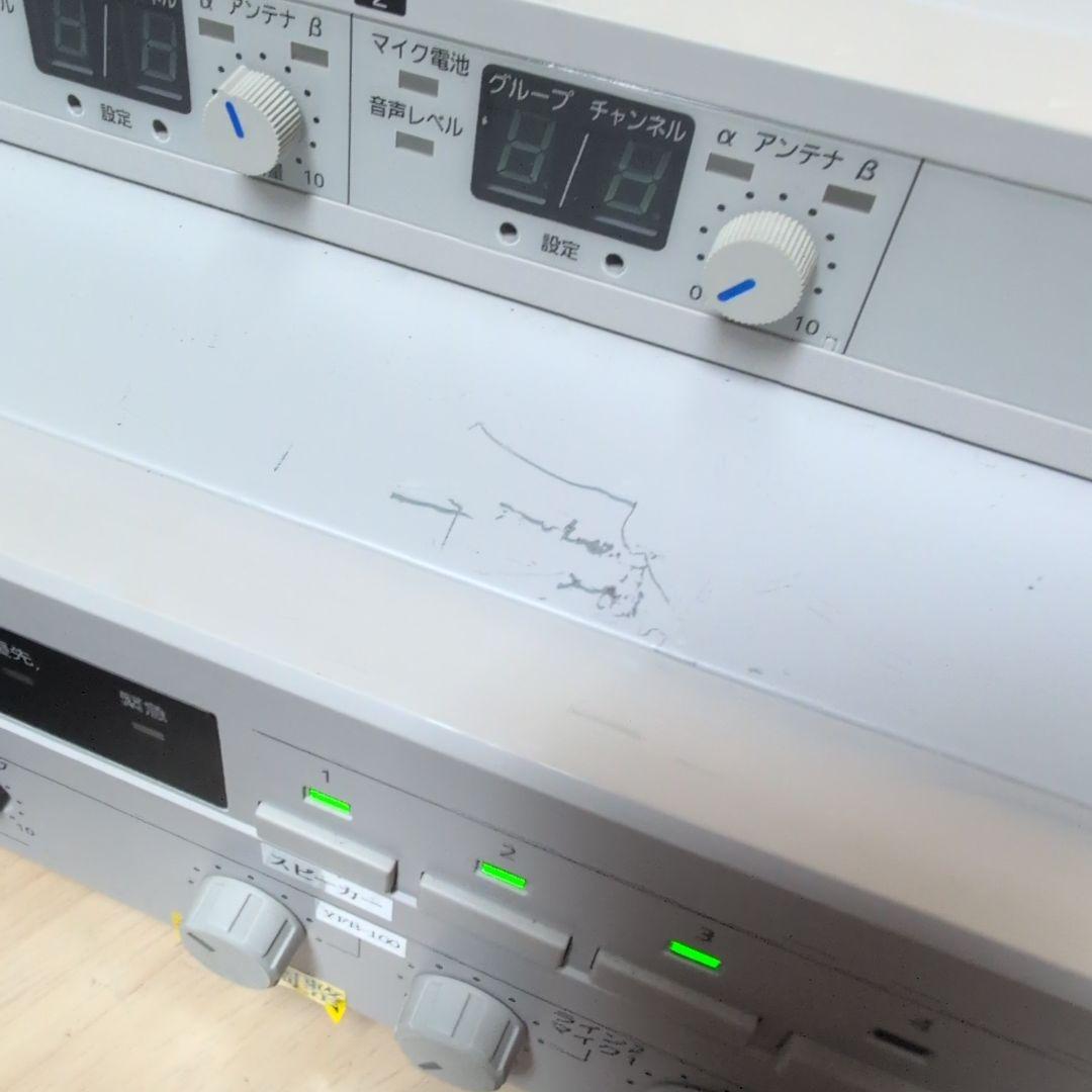 Panasonicワイヤレス受信機WX-UR502デジタルアンプWA-HA031