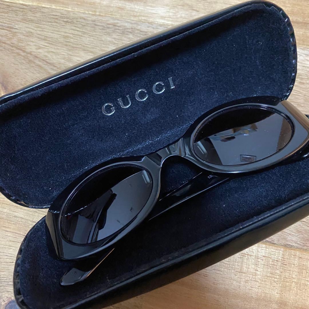 プロフィール必読‼️ 中古 GUCCI グッチ 細フレーム サングラス