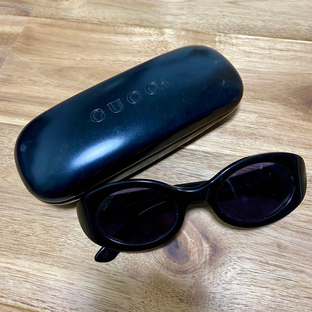 プロフィール必読‼️ 中古 GUCCI グッチ 細フレーム サングラス