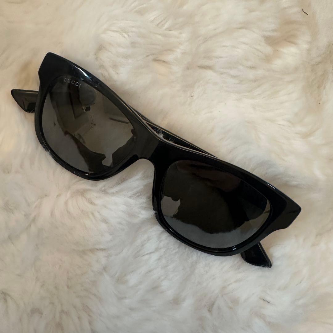 か*ん様 GUCCI GG0044SA サングラス　ブラック　グッチ